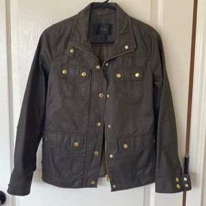 Waxed cotton jacket